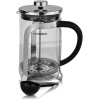 Coffee Bean French Press Metalik 800 ml