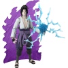 BANDAI, 16 cm Anime Heroes Naruto Sasuke Uchiha Figür ve Aksesuar Seti