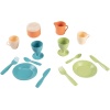 , 312500, Green Muk Oyun Seti, Kitchen Set, Tabak, Bardak, Çatal, Kupa, Green Kitchen Play Set