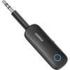 Bluetooth 5.0 Verici 3.5mm Jack ve Dahili Mic Araç fon Bluetooth Adaptörü ile 2si 1 Arada Alıcı.