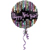 TM-BLN-0146 Happy New Year Folyo Balon, 43 cm