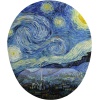 Starry Night Bilek Destekli Mouse Pad