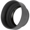 49 mm Üç Kademeli Kauçuk Lens Hood (Parasoley)