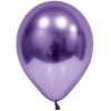 - Mor  parlak Krom Balon 12 inch 10 Adet