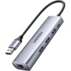 USB 3.0 to 1000Mbps RJ45 Gigabit Ethernet 3*USB 3.0 Çoklayıcı Hub Adaptör