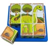 Dinozorlar 3D Puzzle Seri 2 - (9 Küp 6 Dinazor Yapboz)