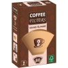 Coffee Filters Filtre Kahve Kağıdı 80li Brown 1X2