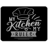 My Kitchen My Rules | Cam Kesme Tahtası (30cm x 40cm)