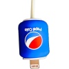 Dayanıklı Silikon Data USB Şarj Kablo Koruyucusu Pepsi