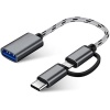 USB 3.0 OTG To Type-C Micro USB Data Şarj Çevirici Dönüştürücü Adaptör