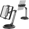 iDock T38-3 Tam Ayarlı Katlanabilir Alüminyum iPad Tablet Standı