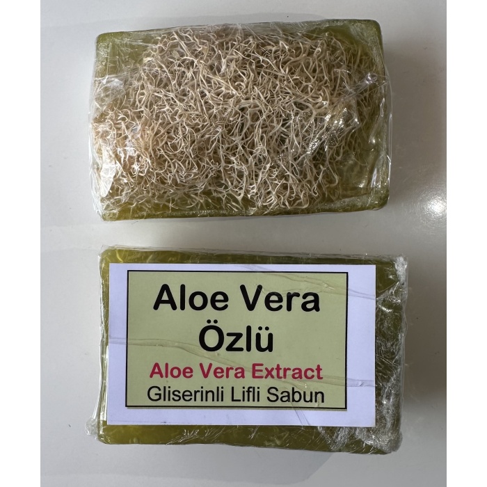 Aloe Vera Özlü Extract Gliserinli Lifli Sabun