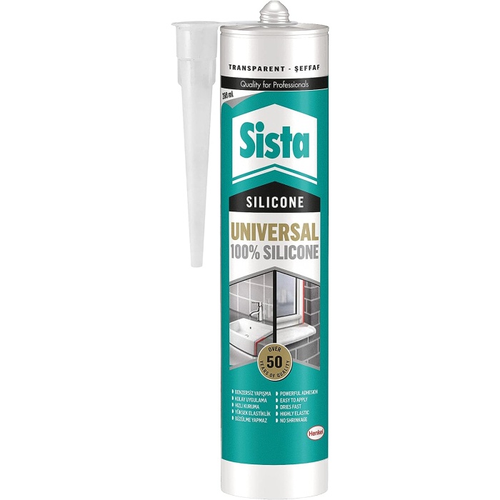 Henkel Sista Universal Silikon Şeffaf 280 ml