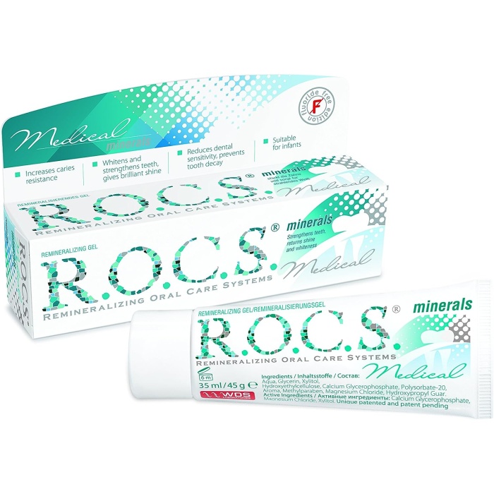 R.O.C.S.MINERALS Diş Remineralizasyon Ağız Bakım Jeli (1 x 45 g)