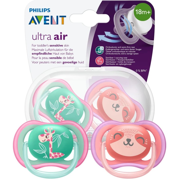 Avent SCF349/12 Ultra Air Emzik (18 ay+ Kız)