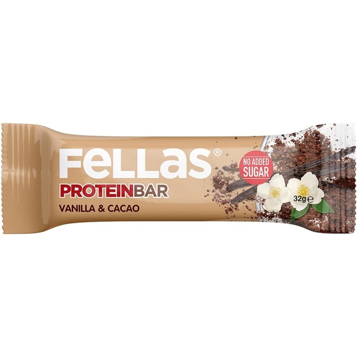 Fellas Protein Bar - Vanilyalı ve Kakaolu 32 gr