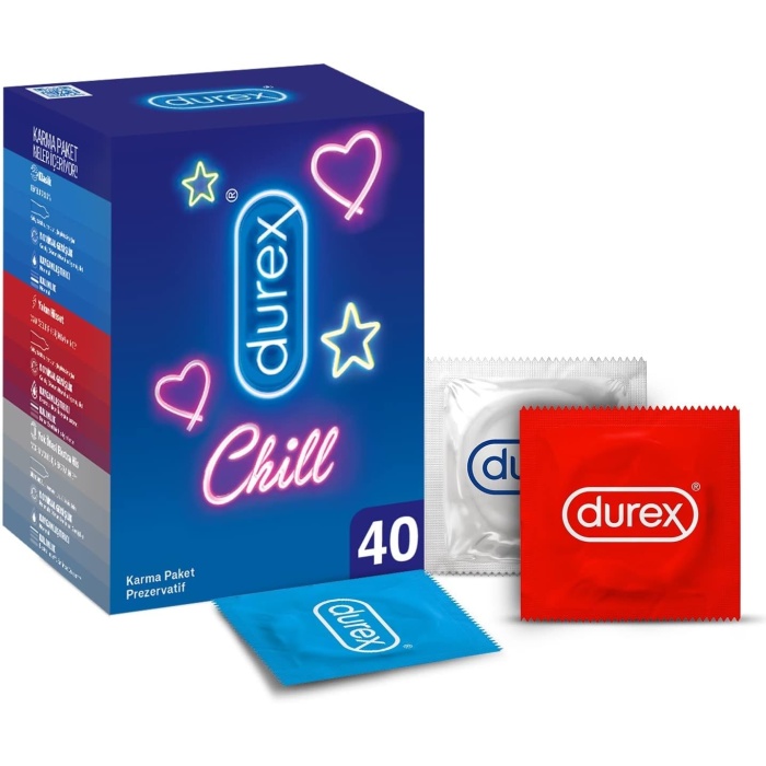 Chill Karma Paket Prezervatif 40’lı Paket (2 x 20 Adet)