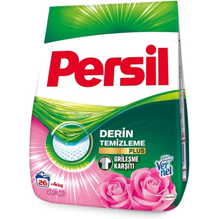 Persil Derin Temizleme Plus Gülün Büyüsü 26 Yıkama Toz Çamaşır Deterjanı (1 x 4000 g)