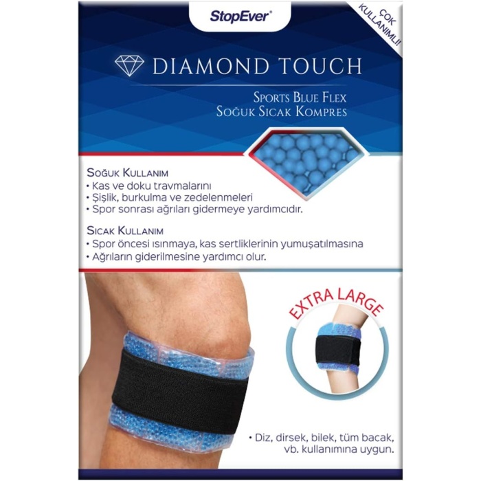 Stopever Diamond Touch Sports Blue Flex Soğuk Sıcak Kompres