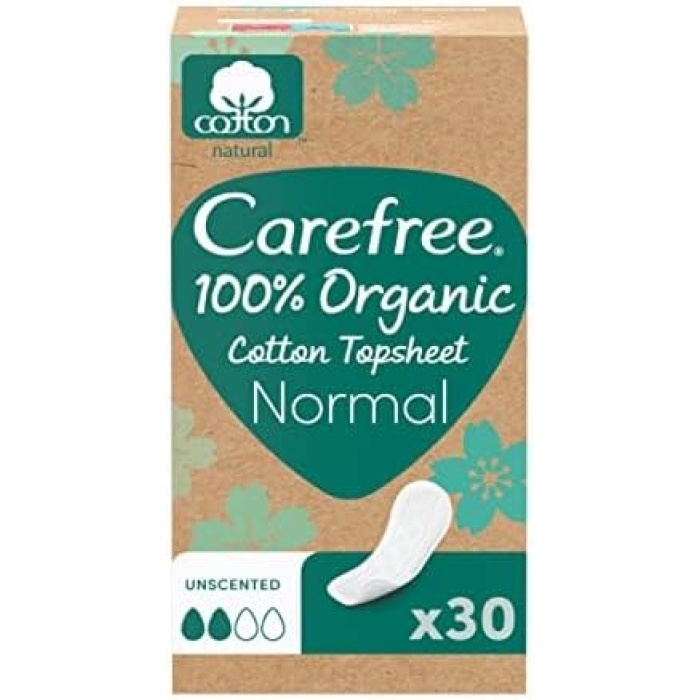 Carefree Organic Cotton 30lu Günlük Ped