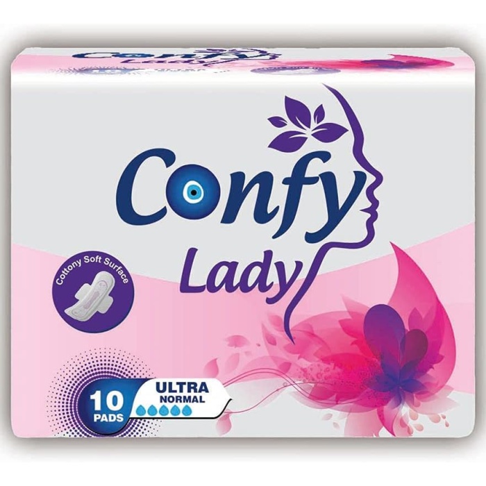 Confy Lady Hijyenik Ped Ultra Normal (10 Adet)