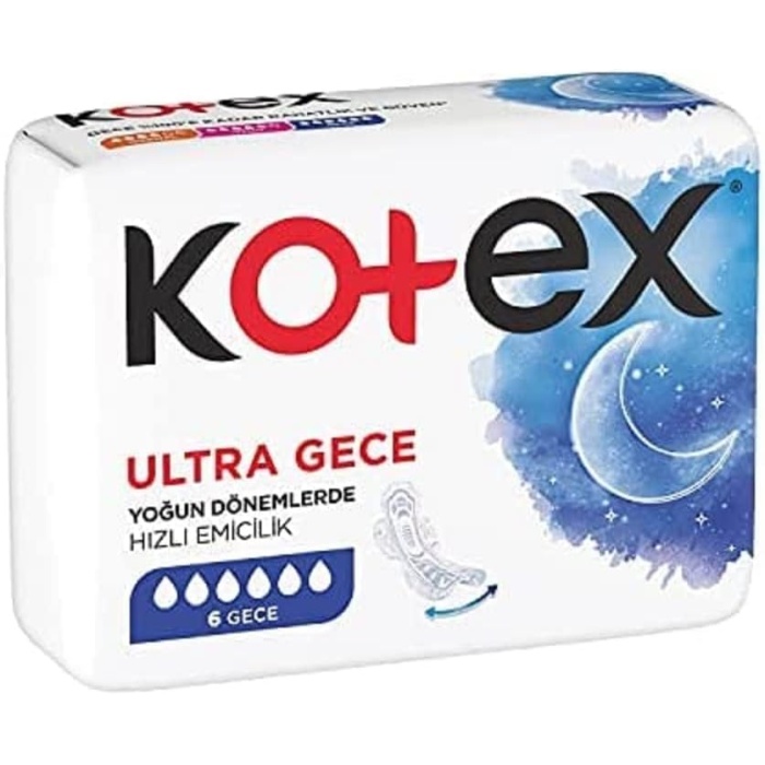 Kotex Ultra Single Gece 6lı 1 Paket