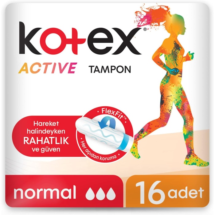 Kotex Active Tampon Normal 16lı 1 Paket