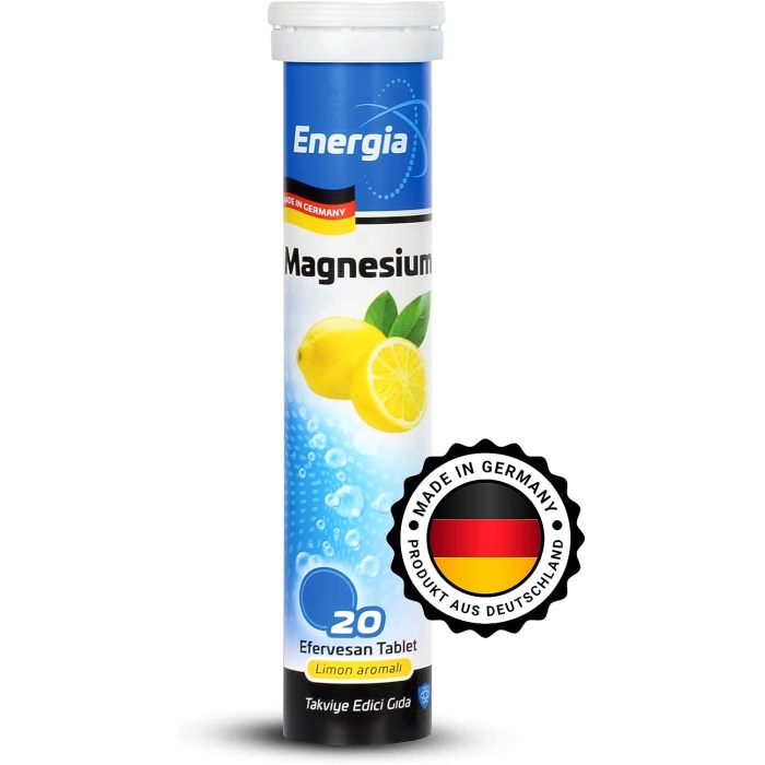 Energia Magnezyum 20 Efervesan Tablet