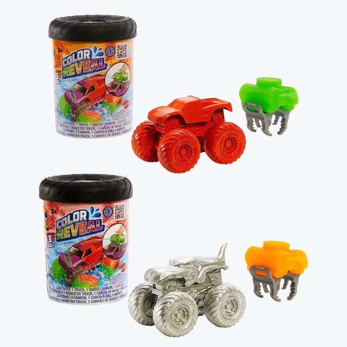 Monster Trucks Color Reveal Renk Değiştiren Araçlar 2li Paket