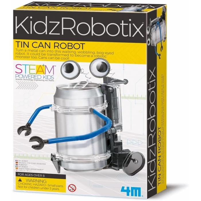 4M Tin Can Robot Metal Kutu Robot