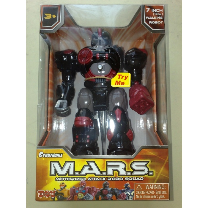 k-Robot M.A.R.S.Yürüyen Ses/Işik 17Cm 4A.