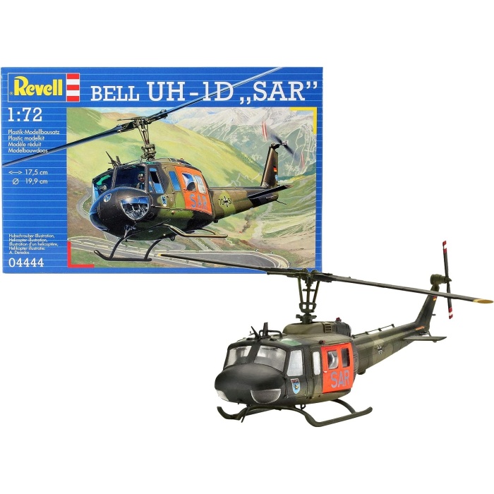 Model Kit Bell Uh-1D 1:72 4