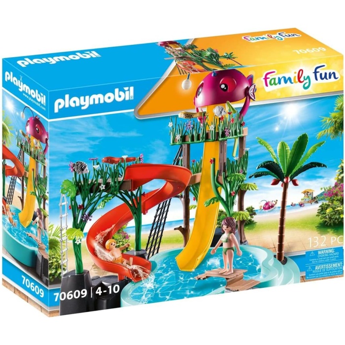 Playmobil 70609 Su Parkı Ile Glijbanen