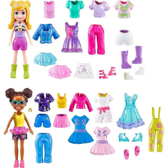 Polly Pocket ve Arkadaşları Kombin Eğlencesi Oyun Seti