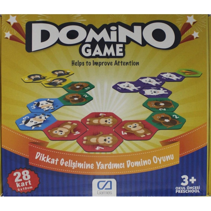 Domino Game: Dikkat Gelişimine Yardımcı Domino Oyunu