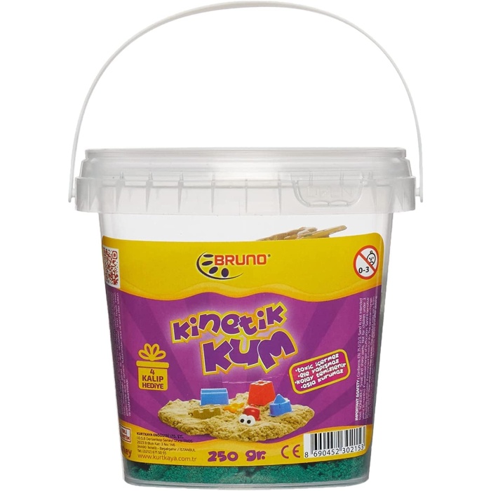 Bruno Kinetik Kum 250gr ( 4 Kalıp Hediyeli )