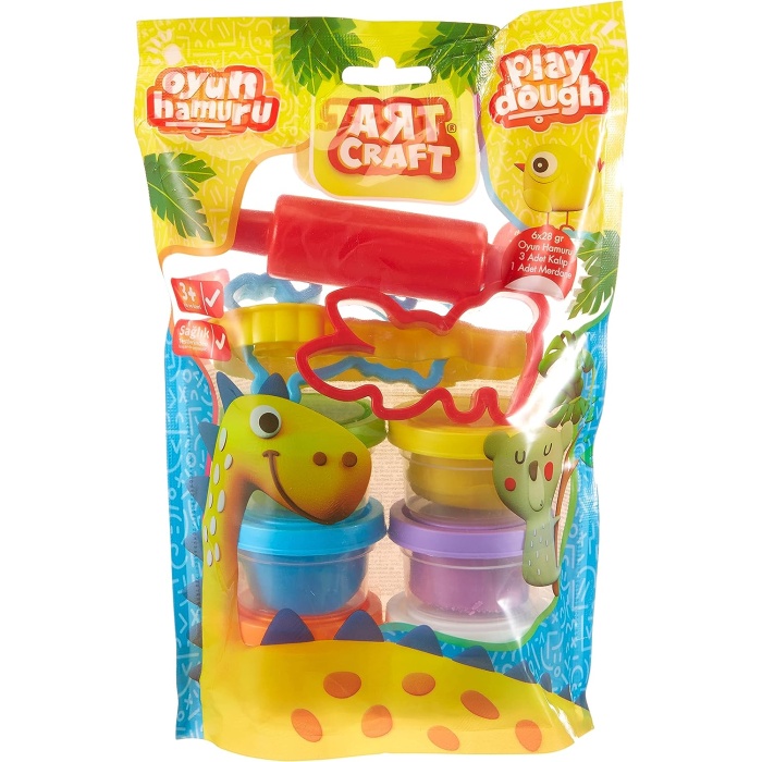 Art Craft 6lı Polybag Oyun Hamuru