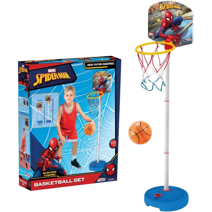 Spiderman Küçük Ayaklı Basketbol Potası