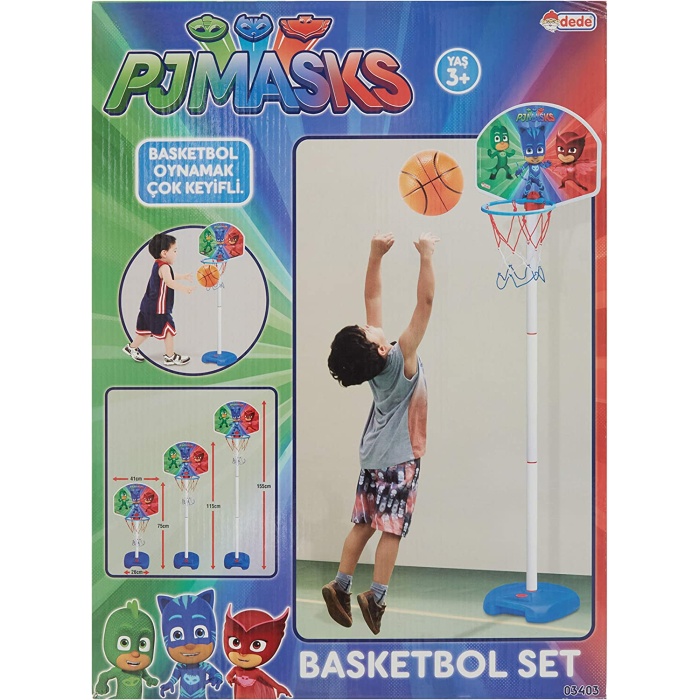 PJ MASKS AYAKLI BASKETBOL POTASI