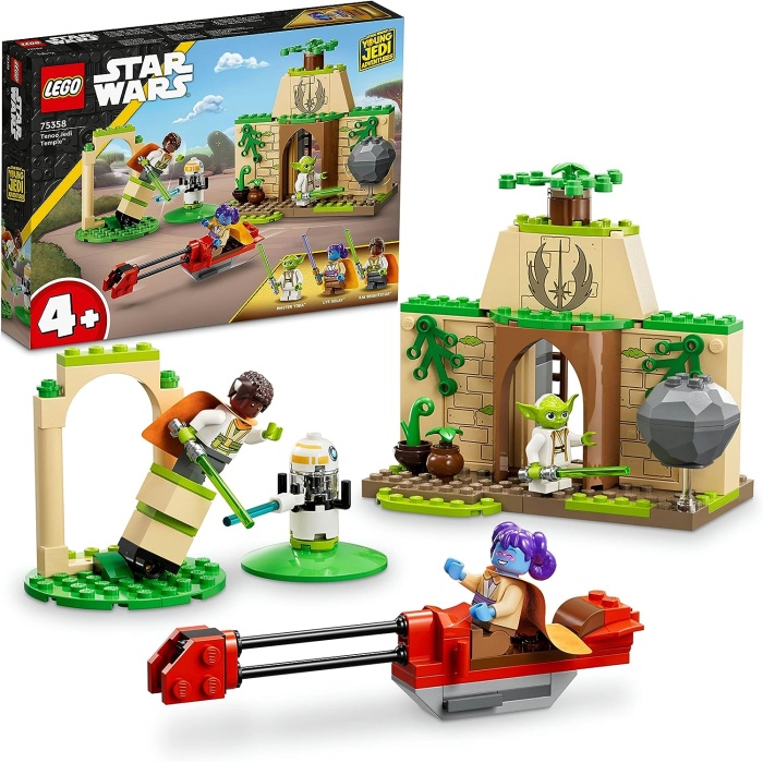 Star Wars™ Tenoo Jedi Temple™ 75358 Oyuncak Yapım Seti (124 Parça)