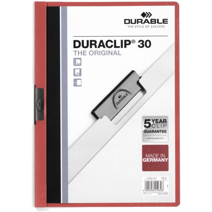 Durable 2200 Duraclıp 30, Kırmızı