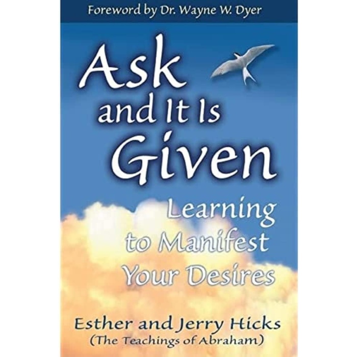 Ask and It is Given: Learning to Manifest Your Desires