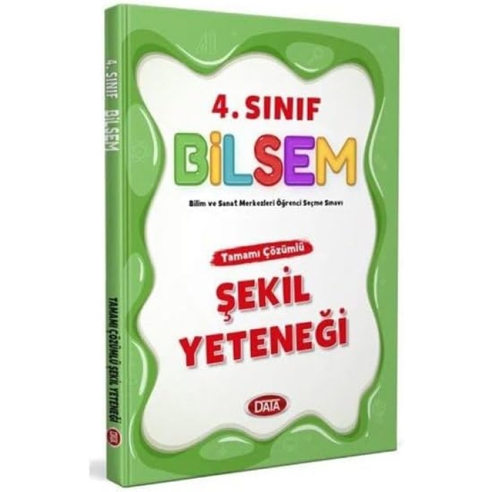 Data Yayınları 4.Sınıf Bilsem Şekil Yeteneği