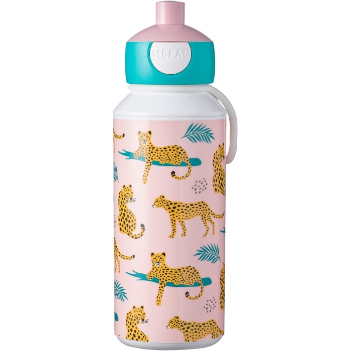 Su Şişesi 400 ml, Leopar Desenli