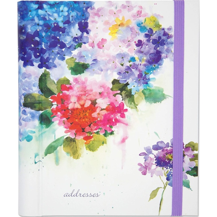 Hydrangeas Large Address Book