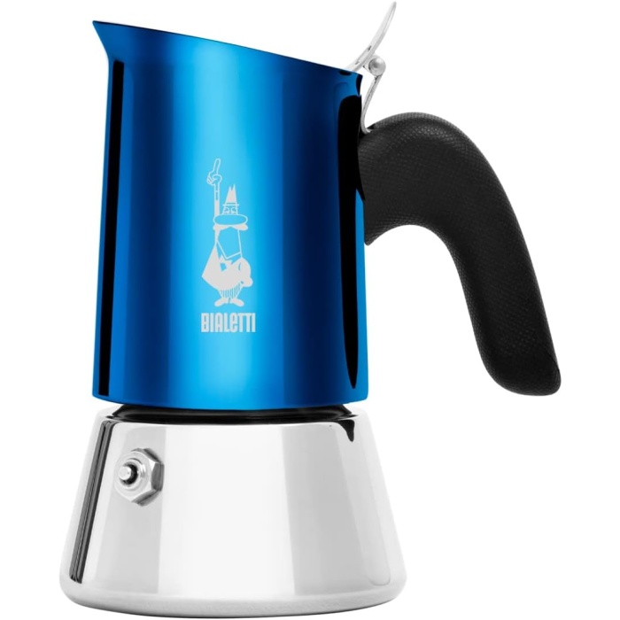 BIALETTI New Venüs 2 Cup Moka Pot, Mavi Renk