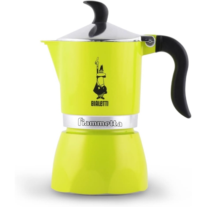 Fiammetta Moka Pot Lime 3 Cup