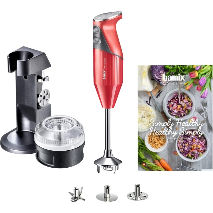 ® M200, SWEET DELIG Blender S, 200W, Kırmızı-Krom