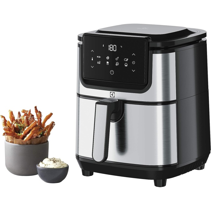 Explore 6 E6AF1-4ST AirFryer 8 Programlı Dokunmatik LCD Ekranlı 4.5 L Sepet Kapasiteli, 3.5 L Kızartma Kapasiteli Sıcak Hava Fritözü