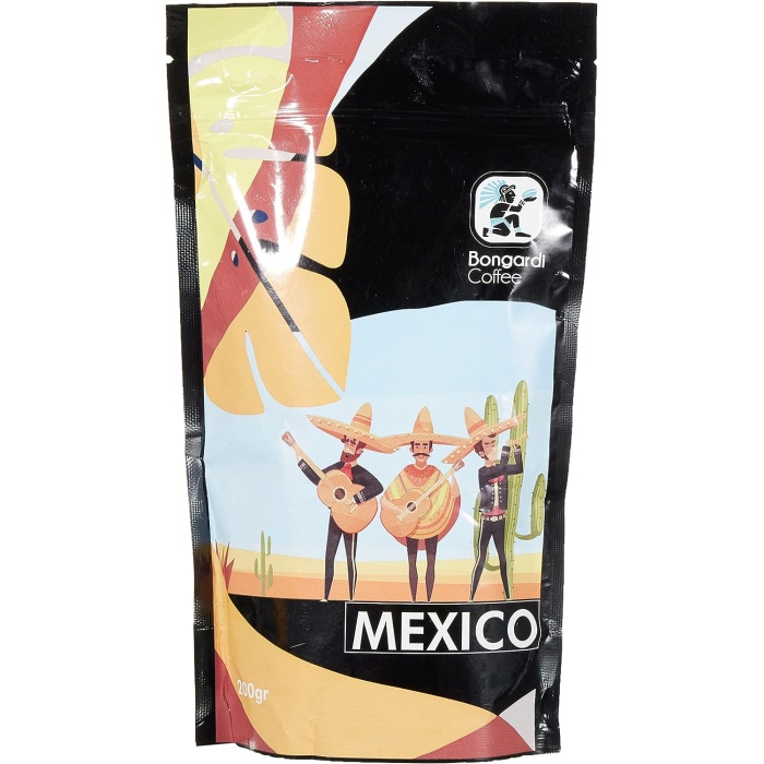 bongardi coffee Meksika Yöresel Filtre Kahve Öğütülmüş, 200gr, Filtre Kahve Makinesi Demleme Seti Için Uyumlu